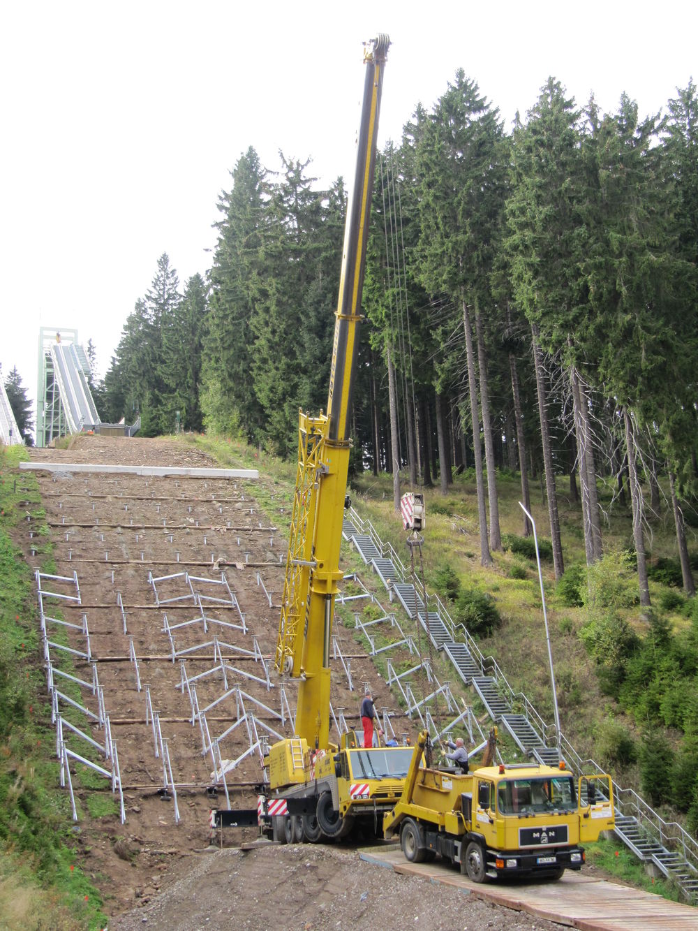 Kranstellplatz für Montagearbeiten&hellip;